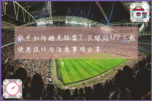 新手如何避免踩雷？买球站APP下载使用技巧与注意事项分享